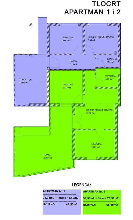 Apartments Mas-Rafaj Вир Экстерьер фото